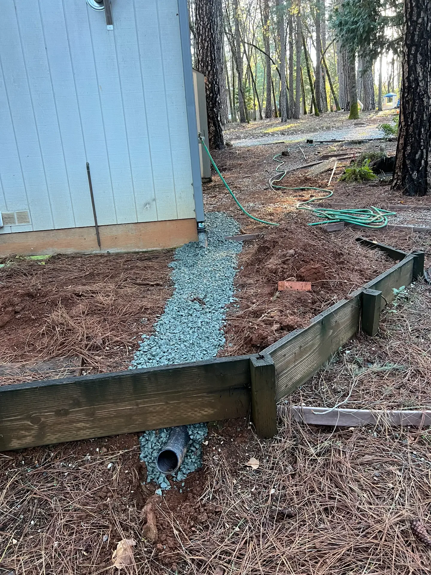 Excavation and earthwork at a Hicks project site